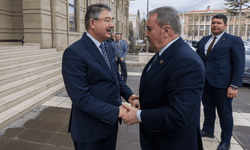 Mustafa Destici'den Vali Yılmaz'a ziyaret