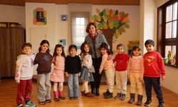 Eskişehir'de Sanat Sokağı çocukların sesiyle renklendi