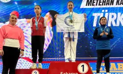 Eskişehirli sporcu Ebrar Maya Eren Türkiye Şampiyonu oldu!