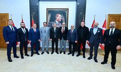 Eskişehir Organize Sanayi Bölgesi'nden Vali Yılmaz'a "Hayırlı olsun" ziyareti
