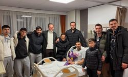 Demirspor’dan geçmiş olsun ziyareti