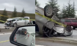 Eskişehir'de iki otomobil çarpıştı: Ölü ve yaralılar var!