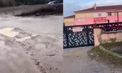 Eskişehir'de veliler tepki gösterdi: "Köy okulu yolları gibi"