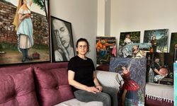 Depreme fırça elindeyken yakalandı: Eskişehir’de o fırçayla kız çocuklarına umut oluyor