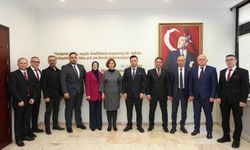 Eskişehir'de yeni seçilen Oda Başkanları, Ünlüce ile buluştu
