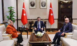 Ayşen Gürcan ve Gürhan Albayrak’tan Cevdet Yılmaz’a ziyaret