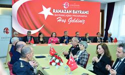 Eskişehir'de bayramlaşma töreni düzenlendi