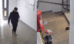 Eskişehir'de kurye skandalı: Güvenlik kamerası saniye saniye kaydetti