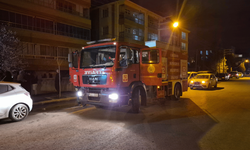 Eskişehir'de apartman garajına konulan odunlardan yangın çıktı