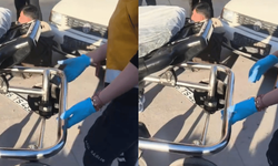 Eskişehir'de otomobilin çarptığı kurye yaralandı