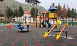 Eskişehir'deki çocuk parkı baştan aşağıya yenilendi