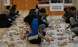 Eskişehir'de kardeşlik sofrası kuruldu