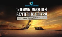 Genç gazeteciler 15 Temmuz’u kendi manşetleriyle anlatacak