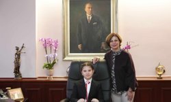 Eskişehir'in minik başkanı Ece talimatları verdi