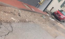 Emek Mahallesi'nde bozuk yol çilesi: "6 aydır bu halde"