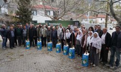 Eskişehir'in kırsalında üreticilere 600 dut fidanı dağıtıldı