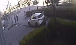 Eskişehir’de kaldırımdaki yayayı ezen aracın görüntüleri ortaya çıktı!