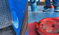 Eskişehir'de çocuk parkı tehlike saçıyor