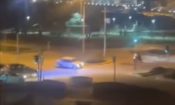 Eskişehir'de drift atan sürücü mahalleliye uyku uyutmadı