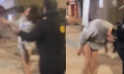 Eskişehir'de madde etkisindeki şahıs soyunarak çevreyi rahatsız etti