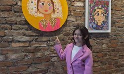 Eskişehir'de minik yetenekten 31 eserlik dev sergi