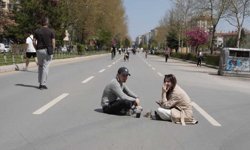 Eskişehir'de sokaklar bir günlüğüne yayalara açıldı