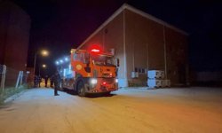 Eskişehir’de su arıtma tesisinde yangın: Alevler yükseldi