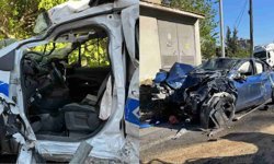 Freni boşalan tır 10 aracı biçti: 1'i polis şehit oldu