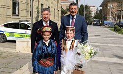 İçişleri Bakan Yardımcısı Çelik ve Vali Yılmaz bir araya geldi