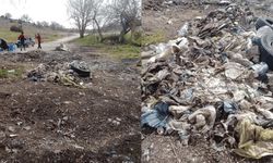 Eskişehir'de vatandaşların su ihtiyaçlarını giderdiği çeşmenin çevresi çöplüğe döndü