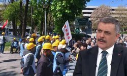 Eskişehir'den Ankara'ya yürümüşlerdi: Maden işçileri Bakan Çiftçi ile görüşecek