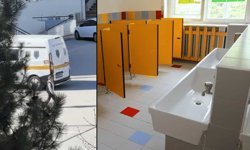 Ortaokulda korkutan olay: Tuvalette silah ve tehdit notu bulundu