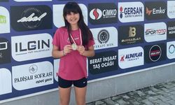 Eskişehirli minik tenisçi şampiyon oldu