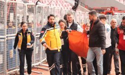 Eskişehirspor tribününde panik dolu anlar: Taraftar nöbet geçirdi