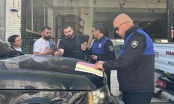 Eskişehir'de ceza kesilirken yeni açacağı dükkanının reklamını yaptı: "Herkesi bekleriz"