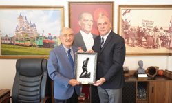 Celalettin Kesikbaş ve Yılmaz Büyükerşen bir araya geldi