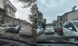 Eskişehir'de vatandaş çift yönlü trafik dolayısıyla oluşan trafikten şikayetçi