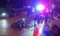 Eskişehir'de gece saatlerinde feci kaza! Motosiklet hurdaya döndü: 1 ağır yaralı