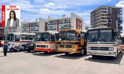 “Klasik otobüsler Eskişehir’de nostalji rüzgarı estirdi”
