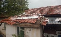 Eskişehir'de sağanak yağış evlere de zarar verdi
