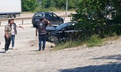 Kent Ormanı girişinde kaza: Yaralılar var