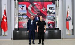 Eskişehir Cumhuriyet Başsavcısı Üzeyir Karakülah'tan veda ziyareti