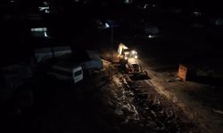 Eskişehir'de sel sularına gece boyu müdahale devam etti