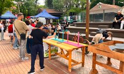 Eskişehir Ahşap Heykel Festivali’nin ikinci gününde de yoğunluk yaşandı
