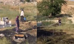 Eskişehir'de mangal ateşi yangına neden oldu