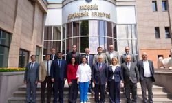 Eskişehir Esnaf ve Sanatkârlar Odaları Birliği Yeni Yönetiminden Başkan Ünlüce’ye Ziyaret