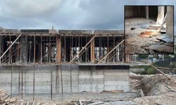 İnşaatta iskele çökmesi sonucu 6 metreden beton zemine çakılan 2 işçi hayatını kaybetti