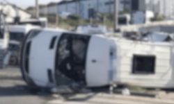 Eskişehir'de 2 servis aracı çarpıştı