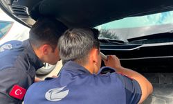 Eskişehir'de sürücünün dikkati hayat kurtardı: Motora sıkışan kediyi itfaiye kurtardı