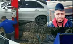 Tamir ettiği otomobilin altında kalan genç tamirci hayatını kaybetti